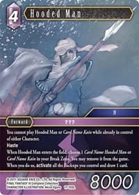 Hooded Man - Rebellion's Call - Final Fantasy TCG card