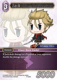 Jack - Rebellion's Call - Final Fantasy TCG card