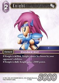 Knight (100) - Rebellion's Call - Final Fantasy TCG card