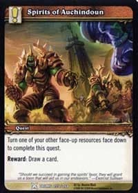 Spirits of Auchindoun - Drums of War - WoW card