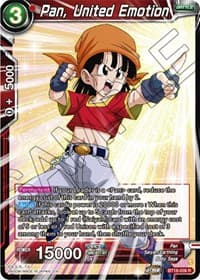 Pan, United Emotion - Dawn of the Z-Legends - Dragon Ball Super: Masters card