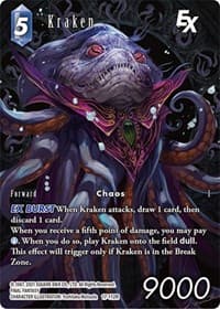 Kraken EX (Full Art) - Rebellion's Call - Final Fantasy TCG card