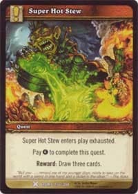 Super Hot Stew - Drums of War - WoW card