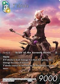Y'shtola (Full Art Reprint) - Rebellion's Call - Final Fantasy TCG card
