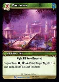 Darnassus - Drums of War - WoW card