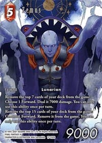 Zemus (Full Art) - Rebellion's Call - Final Fantasy TCG card