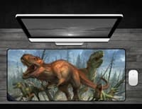 Stampede of Dinosaurs - Deskmat - GamerMats Playmats - Playmats card