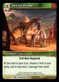 Sen'jin Village - Drums of War - WoW card