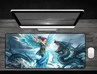 Aquatic Angel - Deskmat - GamerMats Playmats - Playmats card