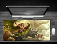 Angel of the Forest - Deskmat - GamerMats Playmats - Playmats card