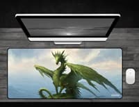 Dragon of the Forest - Deskmat - GamerMats Playmats - Playmats card