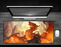 Fire and Glory - Deskmat - GamerMats Playmats - Playmats card