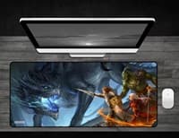 Raiding Party - Deskmat - GamerMats Playmats - Playmats card