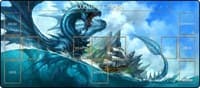 Island Guardian Flesh and Blood Compatible Zone Mat - Deskmat - GamerMats Playmats - Playmats card