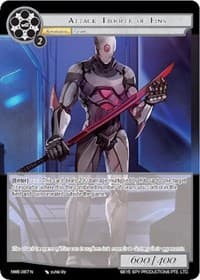 Attack Trooper of Eins - A New World Emerges - Force of Will card