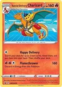 Special Delivery Charizard - SWSH075 - SWSH: Sword & Shield Promo Cards - Pokemon card