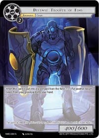 Defense Trooper of Eins - A New World Emerges - Force of Will card