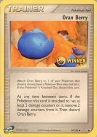 Oran Berry - 85/109 [Winner] - League & Championship Cards - Pokemon card