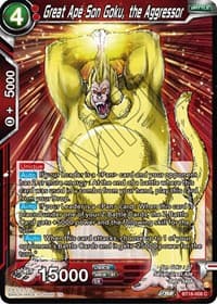 Great Ape Son Goku, the Aggressor - Dawn of the Z-Legends - Dragon Ball Super: Masters card