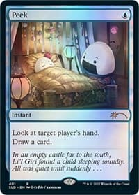 Peek - Secret Lair Drop Series - Magic: The Gathering card