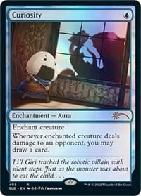 Curiosity (403) - Secret Lair Drop Series - Magic: The Gathering card