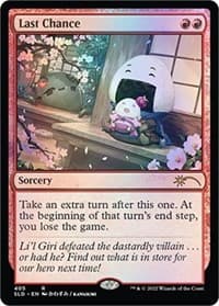 Last Chance - Secret Lair Drop Series - Magic: The Gathering card