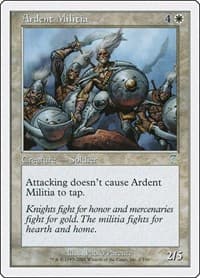Ardent Militia - 7th Edition - Magic: The Gathering card