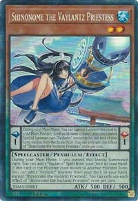 Shinonome the Vaylantz Priestess (CR) - Tactical Masters - YuGiOh card
