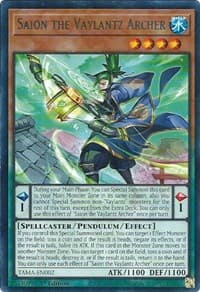 Saion the Vaylantz Archer - Tactical Masters - YuGiOh card
