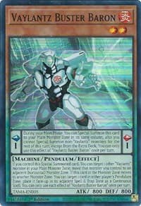 Vaylantz Buster Baron - Tactical Masters - YuGiOh card