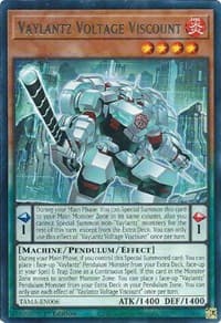 Vaylantz Voltage Viscount - Tactical Masters - YuGiOh card