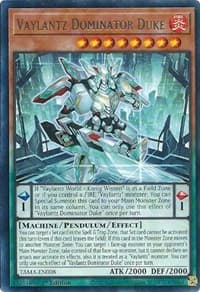 Vaylantz Dominator Duke - Tactical Masters - YuGiOh card