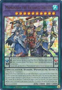 Mamonaka the Vaylantz United - Tactical Masters - YuGiOh card