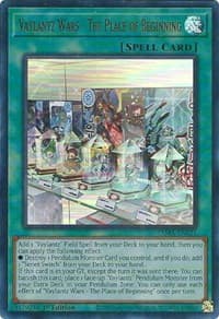 Vaylantz Wars - The Place of Beginning - Tactical Masters - YuGiOh card