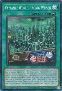 Vaylantz World - Konig Wissen - Tactical Masters - YuGiOh card