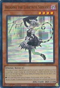 Arianna the Labrynth Servant - Tactical Masters - YuGiOh card