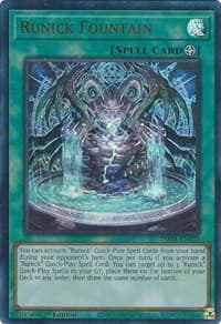 Runick Fountain - Tactical Masters - YuGiOh card