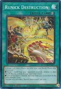 Runick Destruction - Tactical Masters - YuGiOh card