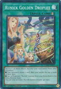 Runick Golden Droplet - Tactical Masters - YuGiOh card
