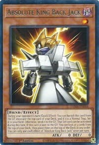 Absolute King Back Jack - Tactical Masters - YuGiOh card