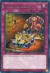Reckless Greed - Tactical Masters - YuGiOh card