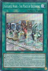 Vaylantz Wars - The Place of Beginning (CR) - Tactical Masters - YuGiOh card