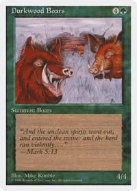 Durkwood Boars - Introductory Two-Player Set - Magic: The Gathering card