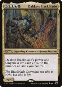 Dakkon Blackblade - Secret Lair Drop Series - Magic: The Gathering card