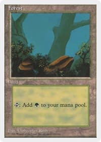 Forest (A) - Introductory Two-Player Set - Magic: The Gathering card