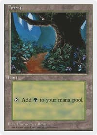Forest (B) - Introductory Two-Player Set - Magic: The Gathering card