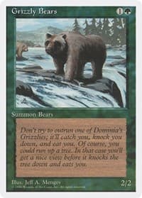 Grizzly Bears - Introductory Two-Player Set - Magic: The Gathering card