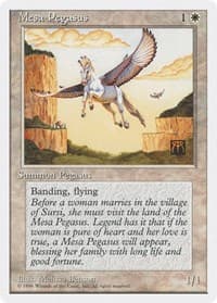 Mesa Pegasus - Introductory Two-Player Set - Magic: The Gathering card
