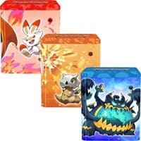Pokemon Stacking Tins: Fighting-Fire-Darkness [Set of 3] - SWSH11: Lost Origin - Pokemon card