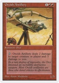 Orcish Artillery - Introductory Two-Player Set - Magic: The Gathering card